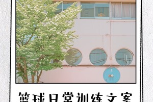篮球训练简短高级文案